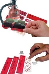 KR - Removable residue VOID seal