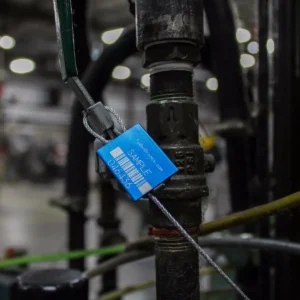 Flex Secure Kabel plombe 1,5 mm Ø - 30 cm wire længde -