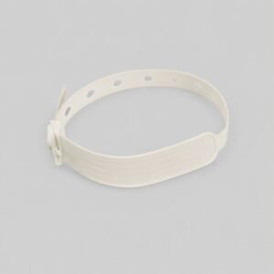 Hospital / patient bracelet In white colour