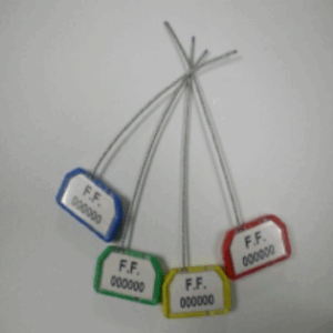 Key Ring – med 100 mm wire – 1,5mm